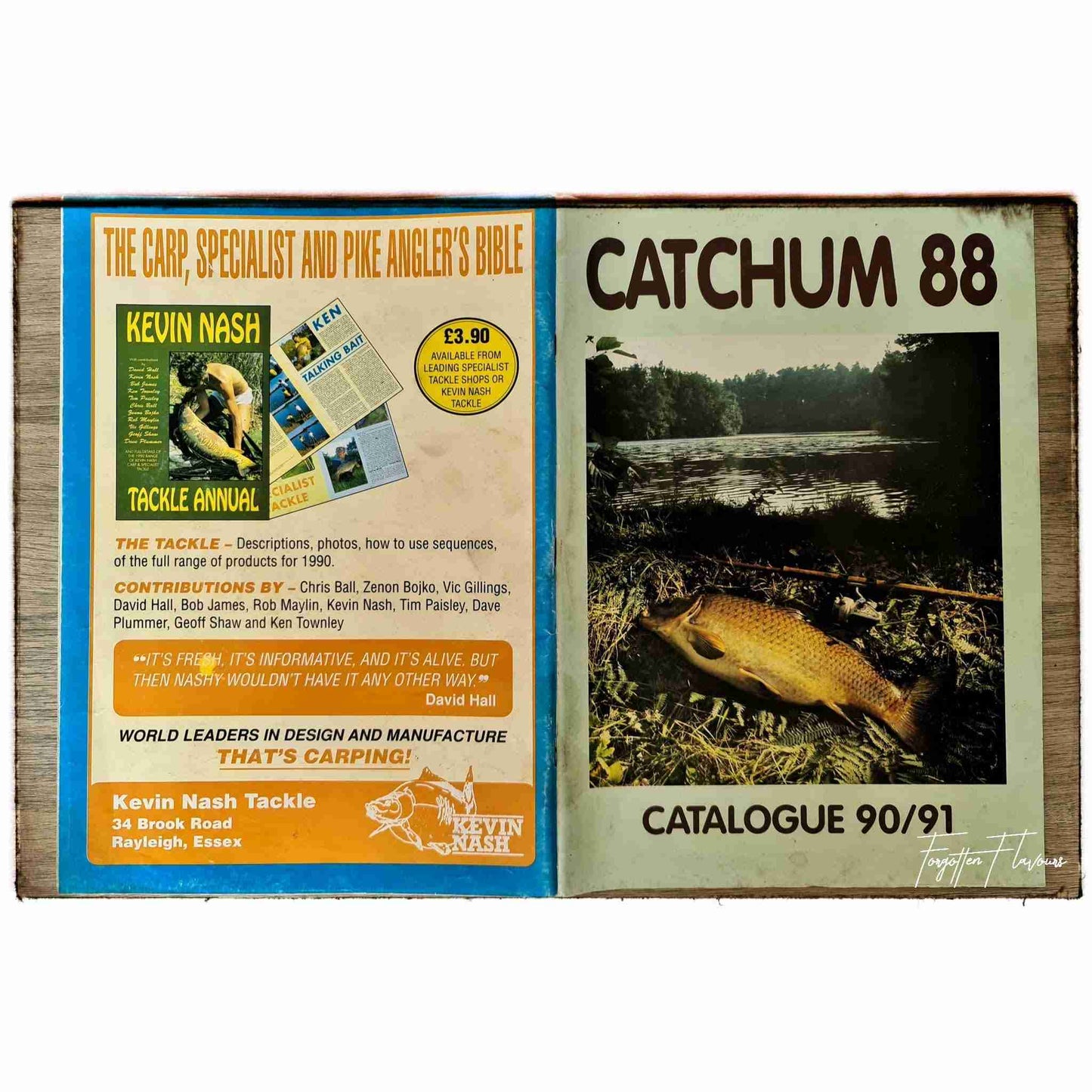 Catchum 88 catalogue 90/91 - Forgotten Flavours & On Point