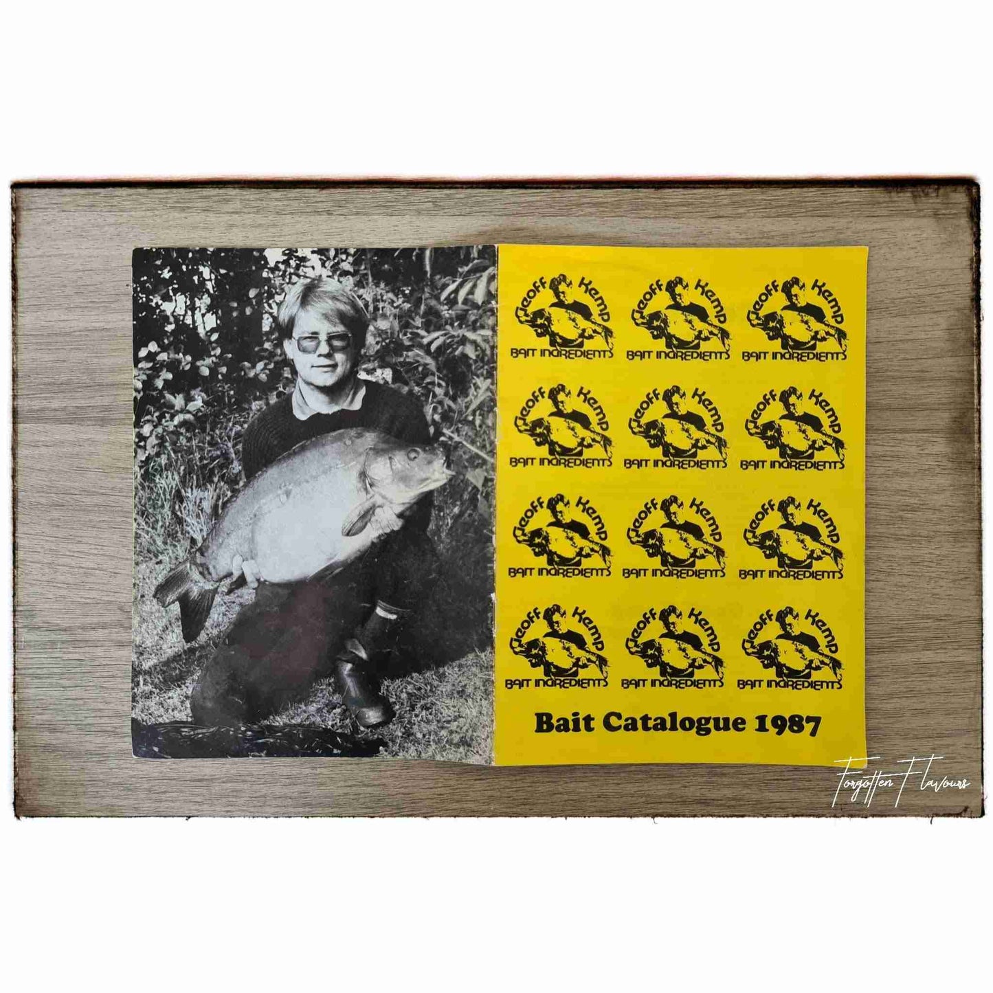 Geoff Kemp bait catalogue 1987 - Forgotten Flavours & On Point