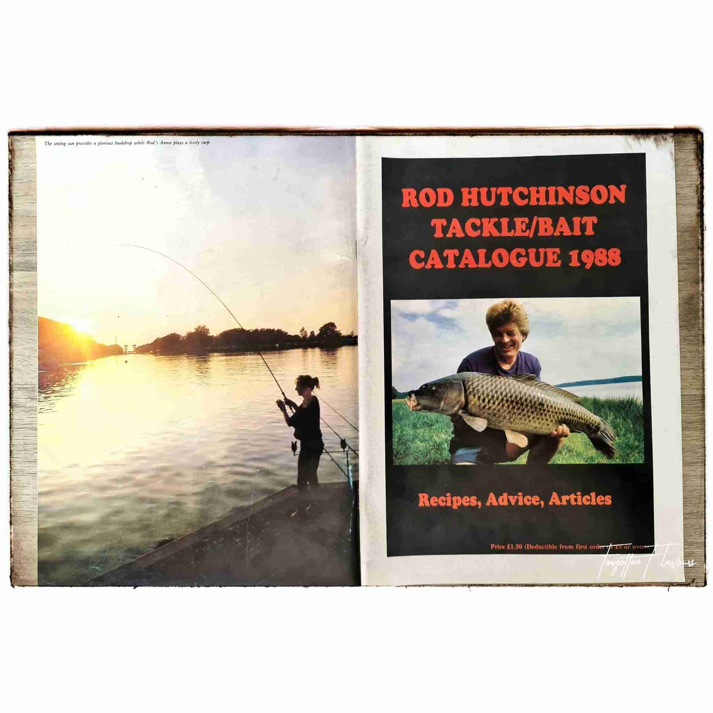 Rod Hutchinson tackle/bait catalogue 1988 - Forgotten Flavours & On Point