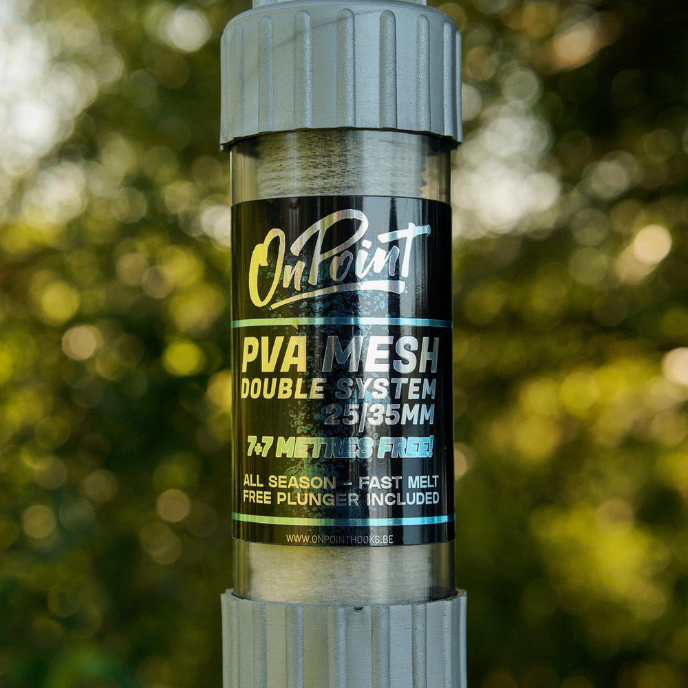 PVA Mesh Double System Web 7+7m FREE - 25 + 35mm - On Point