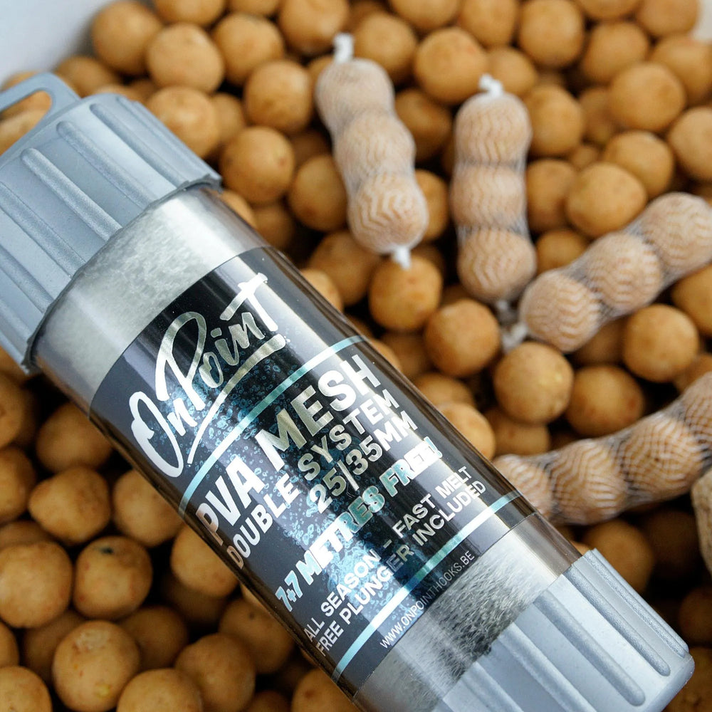 
                  
                    PVA Mesh Double System Web 7+7m FREE - 25 + 35mm - On Point - Forgotten Flavours & On Point
                  
                