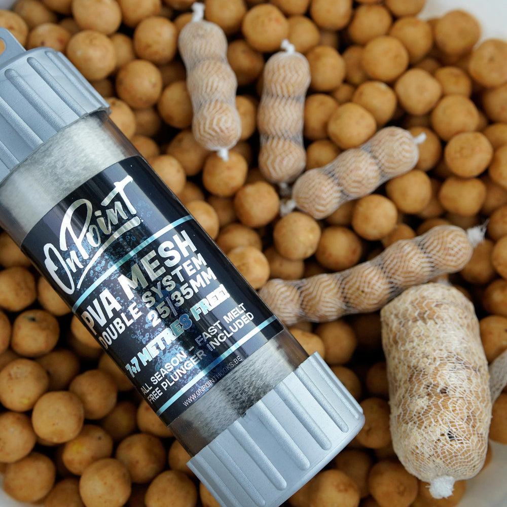 
                  
                    PVA Mesh Double System Web 7+7m FREE - 25 + 35mm - On Point - Forgotten Flavours & On Point
                  
                