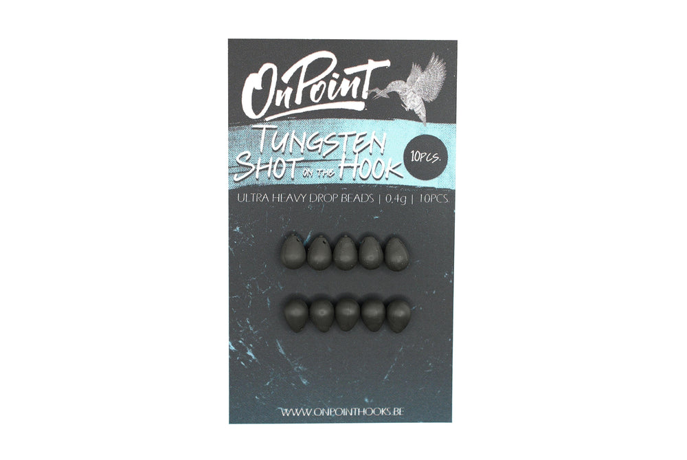 Tungsten Shot on the Hook drop beads - On Point - Forgotten Flavours & On Point