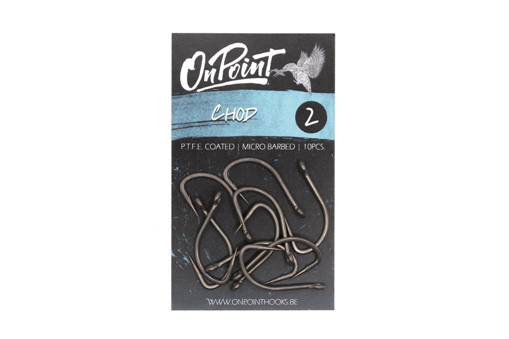 
                  
                    Chod straight point hook - On Point - Forgotten Flavours & On Point
                  
                
