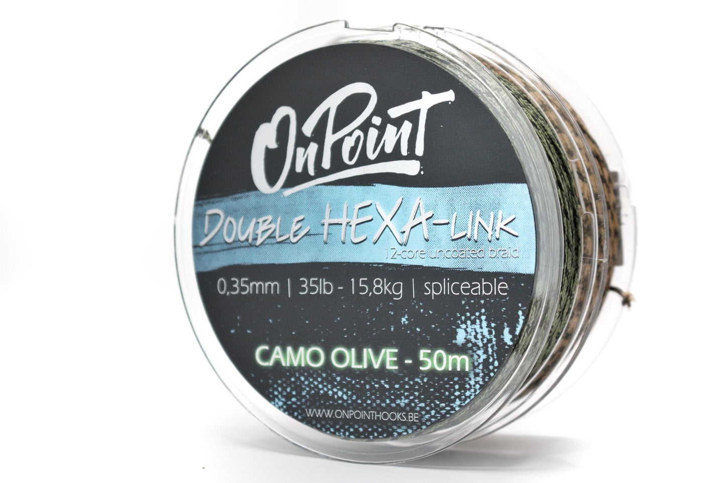 Double HEXA-link - 35lb (unleaded, spliceable hooklink material) - On Point - Forgotten Flavours