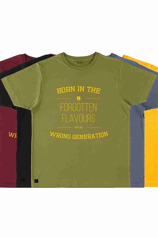 Forgotten Flavours BIWG Tee - 'Born In The Wrong Generation' - Forgotten Flavours & On Point