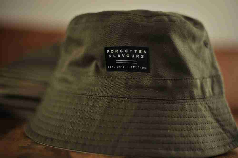 Forgotten Flavours bucket hat - olive - Forgotten Flavours