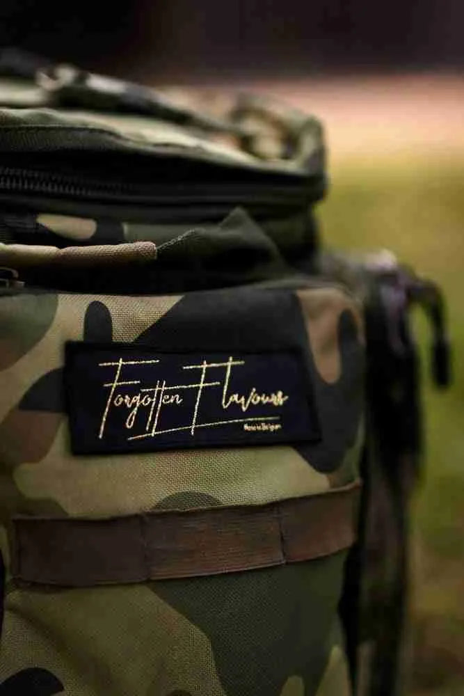Forgotten Flavours classic black & gold patch - Forgotten Flavours