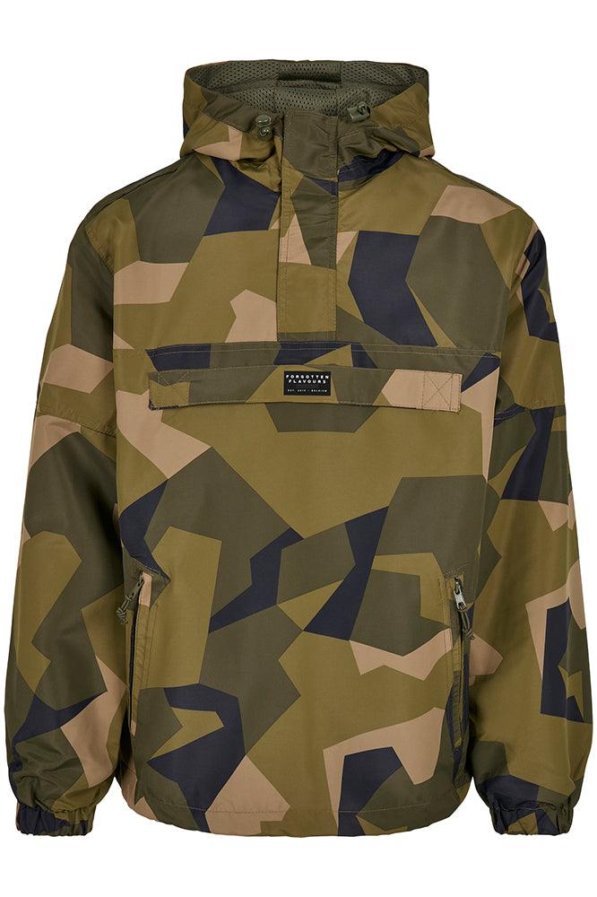 
                  
                    Pull over wind breaker - Swedish Camo - Forgotten Flavours & On Point
                  
                